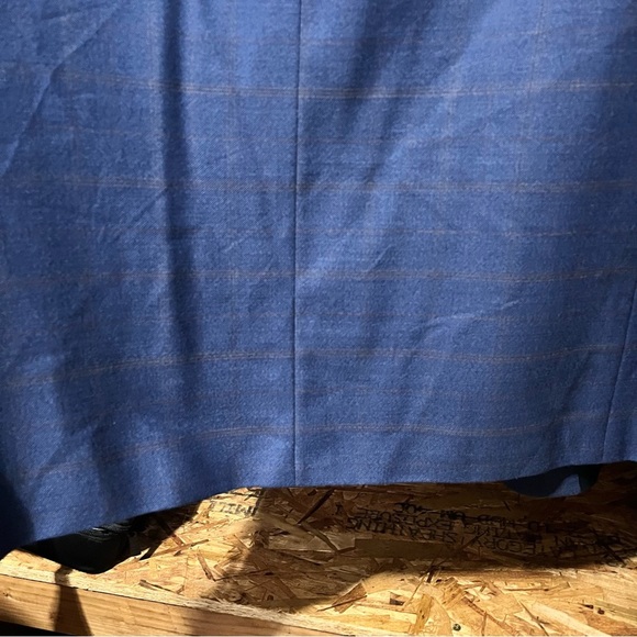 Atelier Torino Vintage Wool Blazer 46L Sportcoat Career Professional Blue - Picture 11 of 12